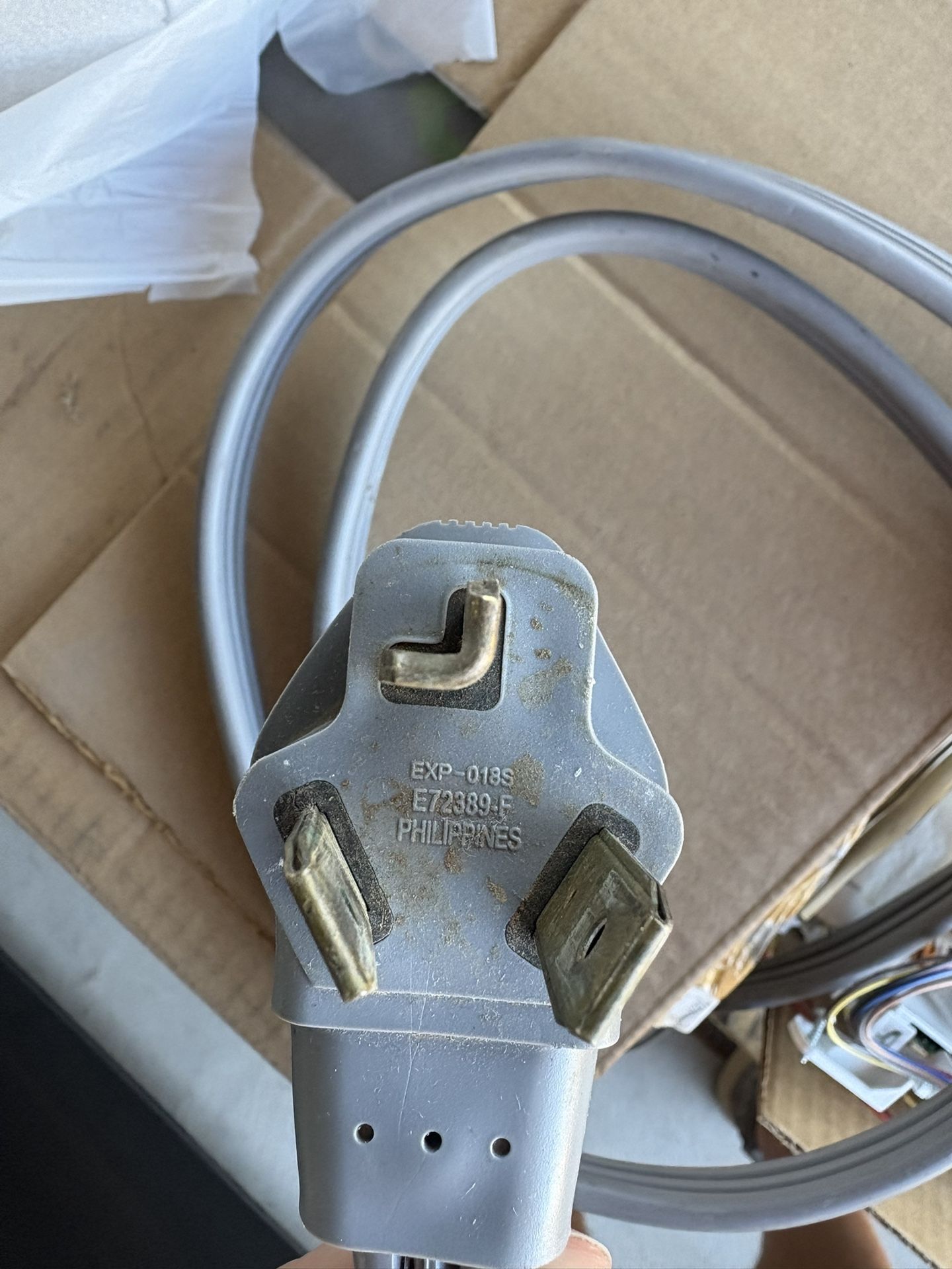 3 wire dryer Appliance Power Cord