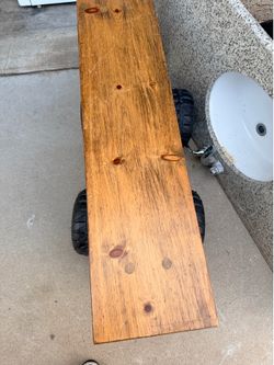 Rustic Wooden Bench