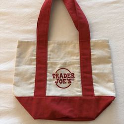Trader Joe’s Mini Tote - Classic Red