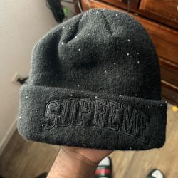 Supreme New Era Metallic Arc Beanie