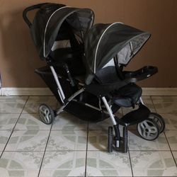 GRACO DIU GLIDER  DOUBLE STROLLER!!!!