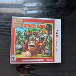 Nintendo 3DS donkey Kong Country Returns