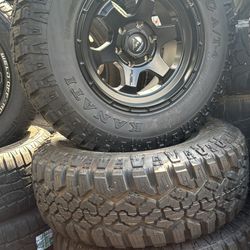 WHEELS FUEL 17” BRAND NEW