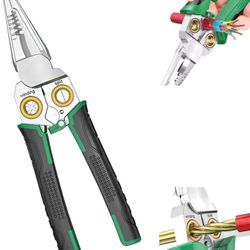 7 in1 Easy Multi-Function Wire Stripping Pliers, Wire Strippers with Electricity Measurement Function, Professional Wire Stripping Tool, Electrical Pl