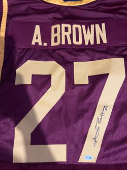Antonio brown signed jersey