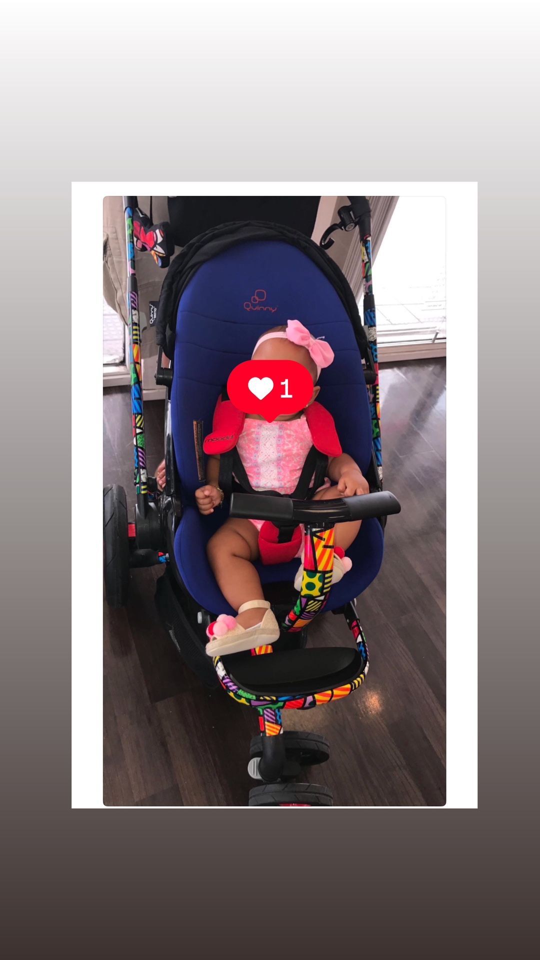 Stroller and car seat edición Limitada De Romero Britto