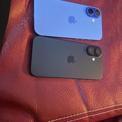 2 I Phone 16s For Sale Blue And Black 