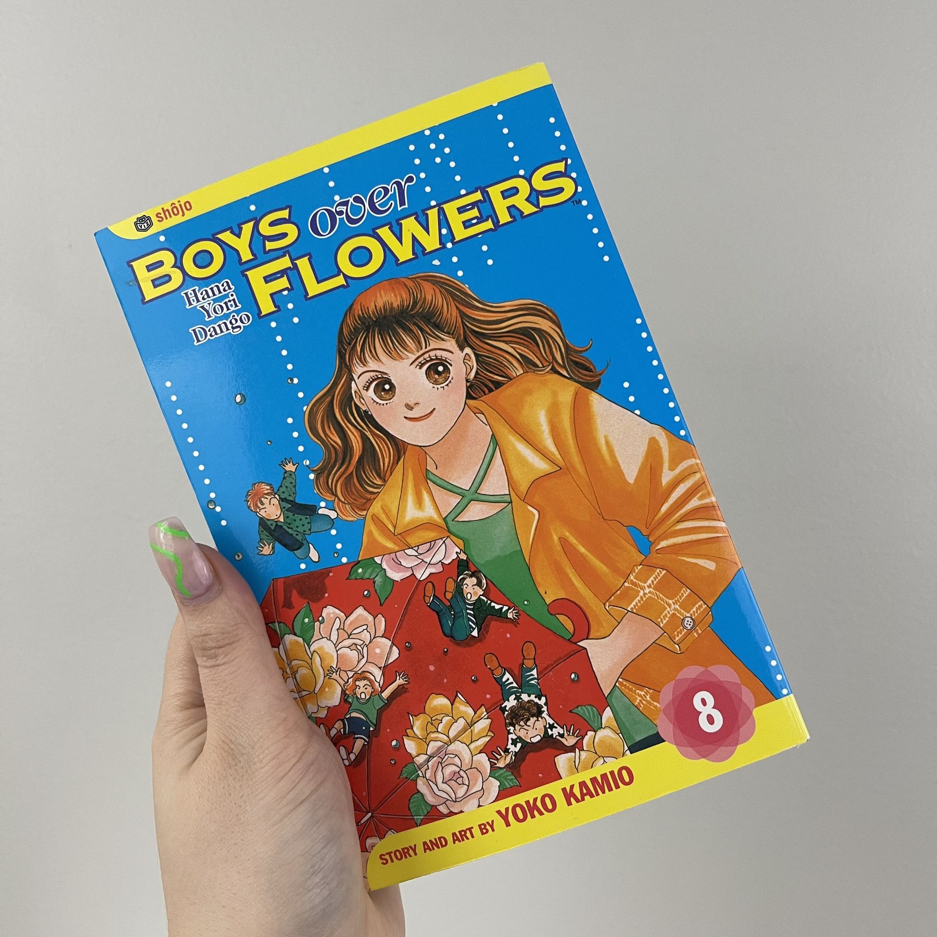 Boys Over Flowers Hana Yori Dango Vol. 8 Viz Manga English Graphic Novel Book