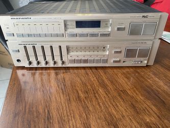 Marantz Tuner ST-100 and Amplifier PM100 Quartz synthesized Vintage Stereo 