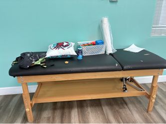 Massage table