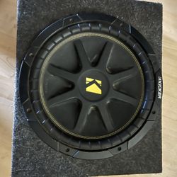 Kicker 12” Sub 