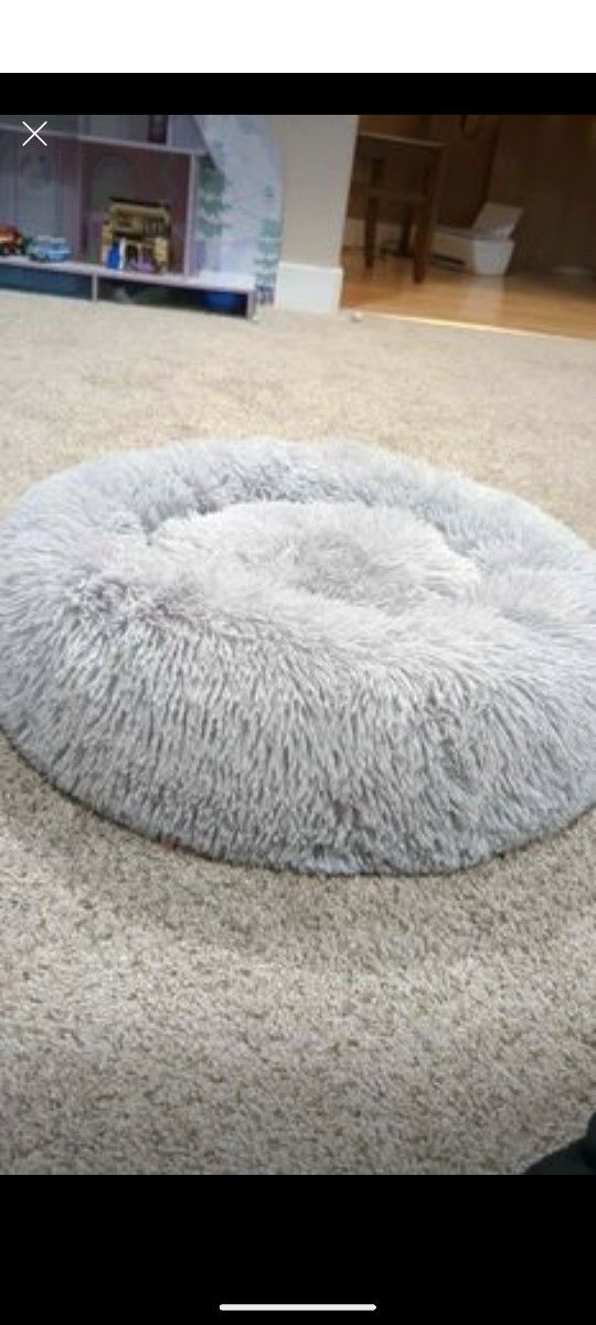 Fuzzy Cat Bed New Never Used