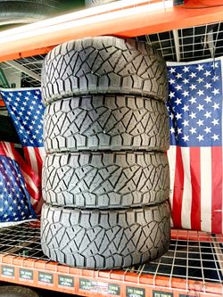 ⭐️ USED TIRES LT265/60R20 NITTO RIDGE GRAPPLER ALL TERRAIN OFF-ROAD 4X4 TRUCKS/JEEPS 265 60 20