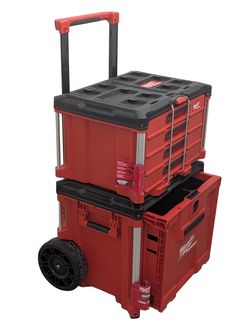 Milwaukee packout rolling drawer and packout 4 drawer