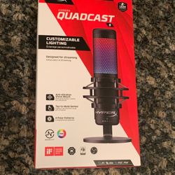 Hyper X Quadcast S RGB Microphone