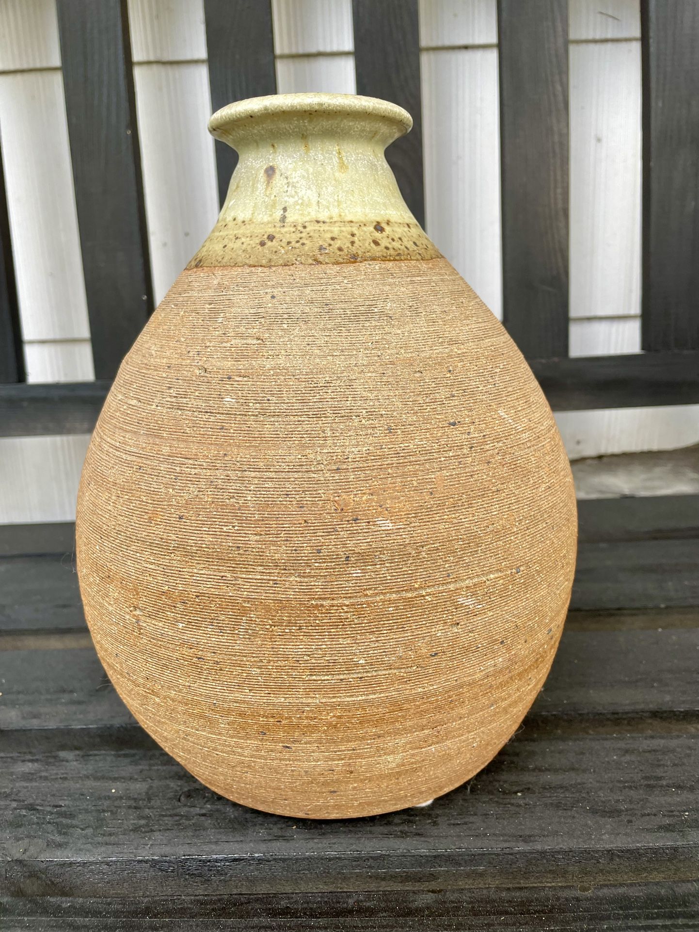 Beautiful handmade clay Vase