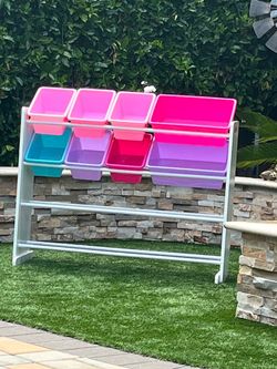 Kids Toy Storage Organizer with Bins