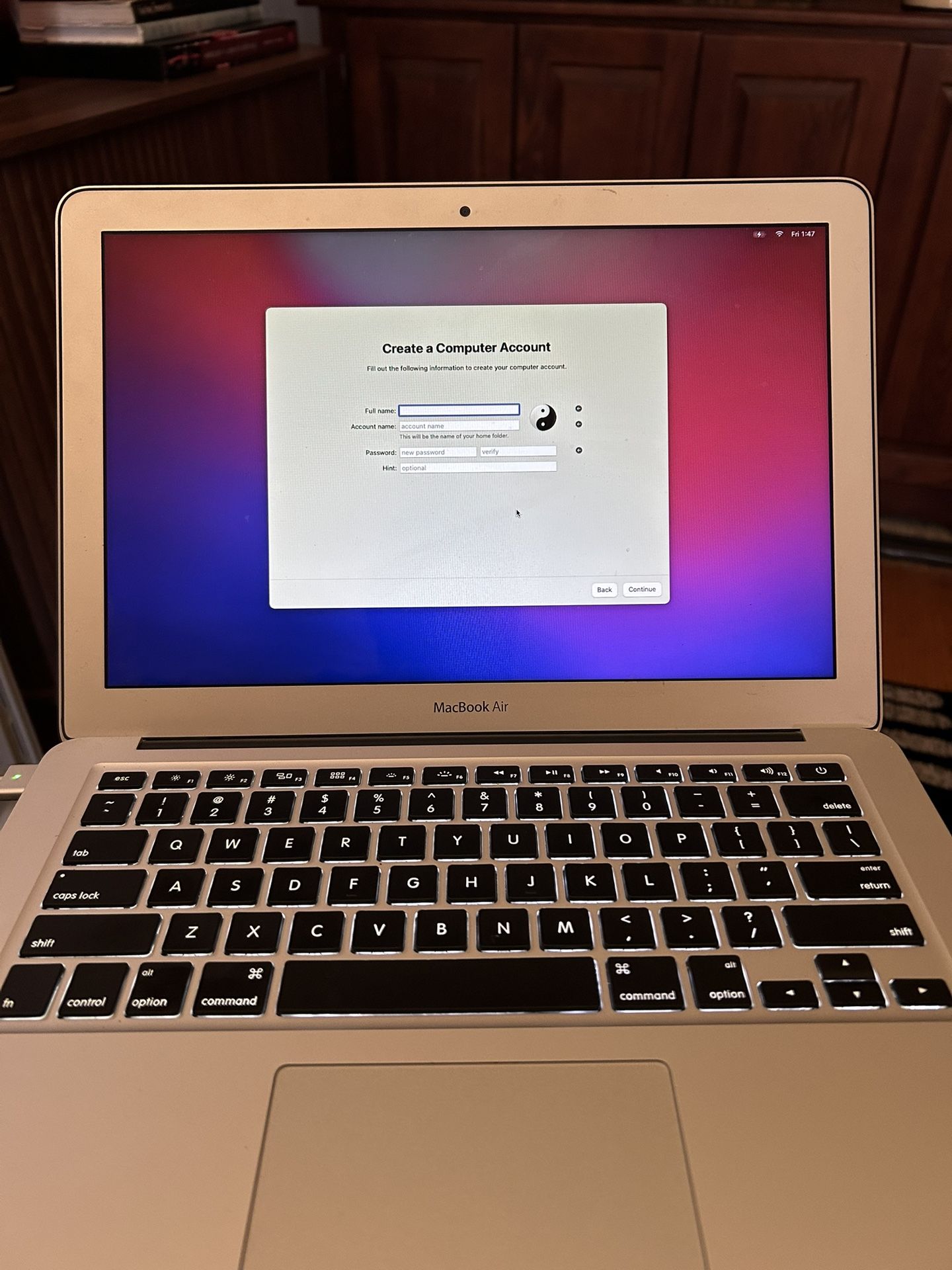 MacBook Air 13 Inch Model A1466