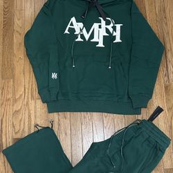 Green Amiri Set Brand New Size Small