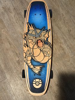 Pokemon Center X Bear Walker Exclusive Gyarados Skateboard Deck New LE