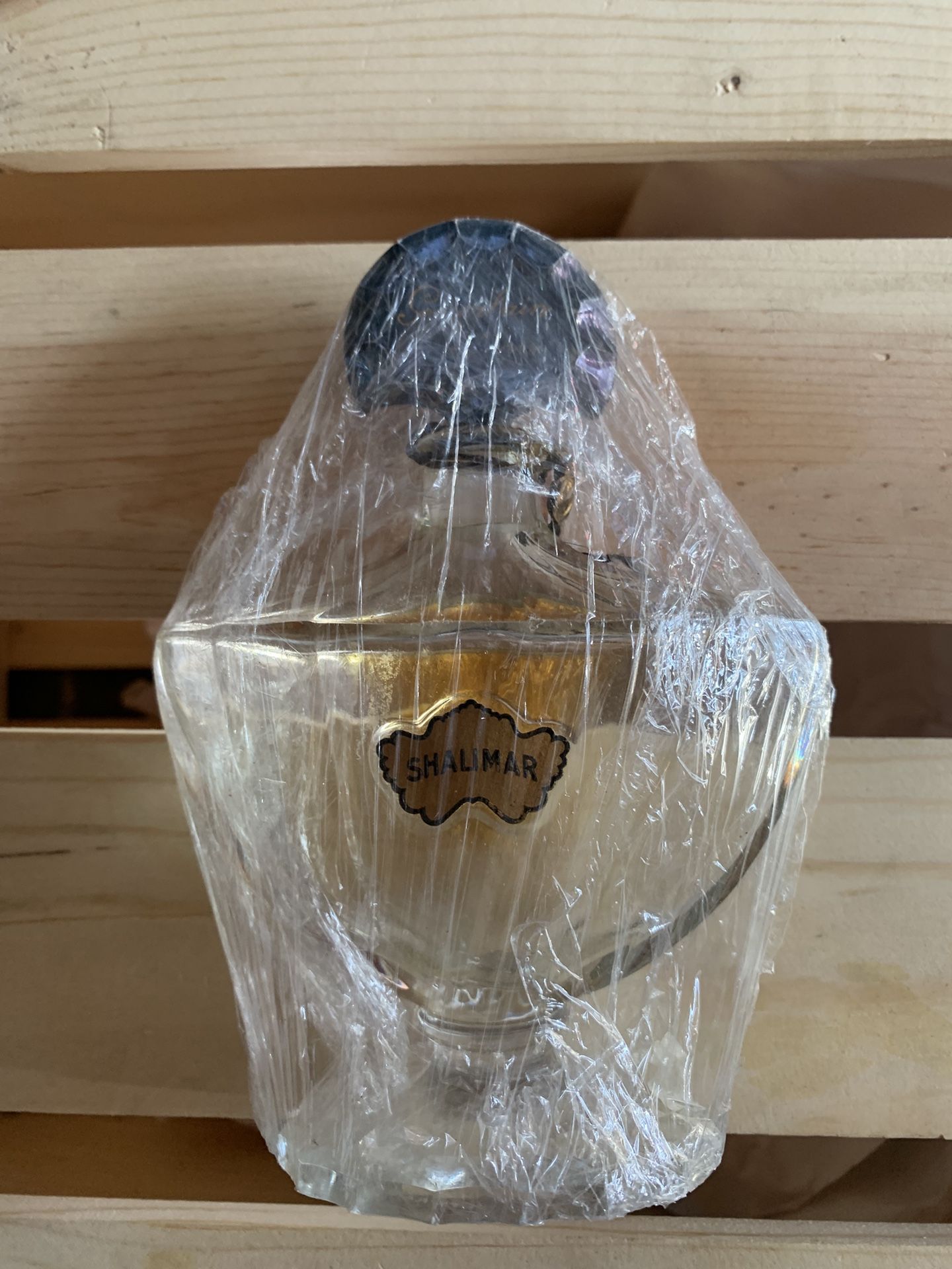 Vintage Shalimar Perfume Bottle