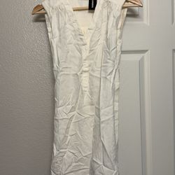 Express White Shift Dress 
