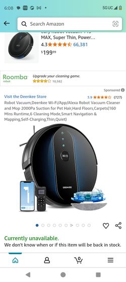 Robot Vacuum 30$