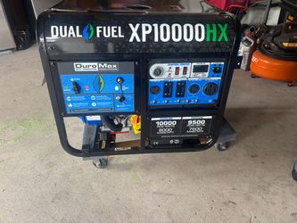 DuroMax XP10000HX Dual Fuel Portable Generator
