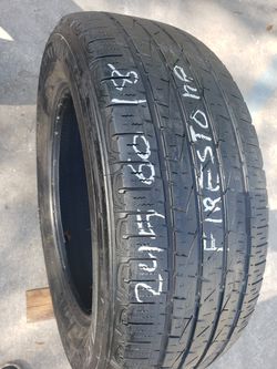 1 Used Tires 245 60 18 Firestone  Thumbnail