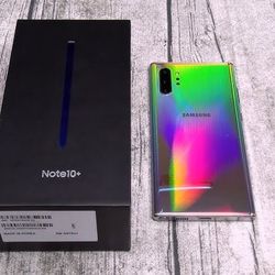 Samsung Galaxy Note 10 Plus Unlocked With Warranty 