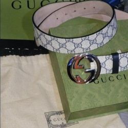 Men's Gucci belt 36 With Receipt