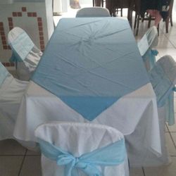 Table Clothes, Cover Chairs And Ribbons 