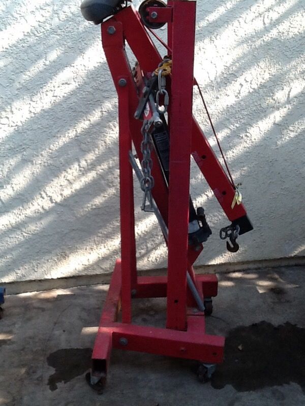 ATD-7218/foldable:engine crane