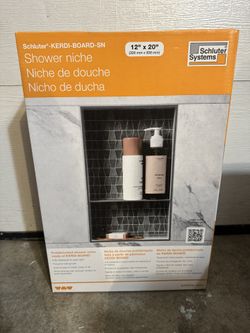 Schluter KERDI-Board-SN: Shower Niche  12"x 20"