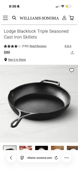Brand New Williams Sonoma Cast Iron Skillet