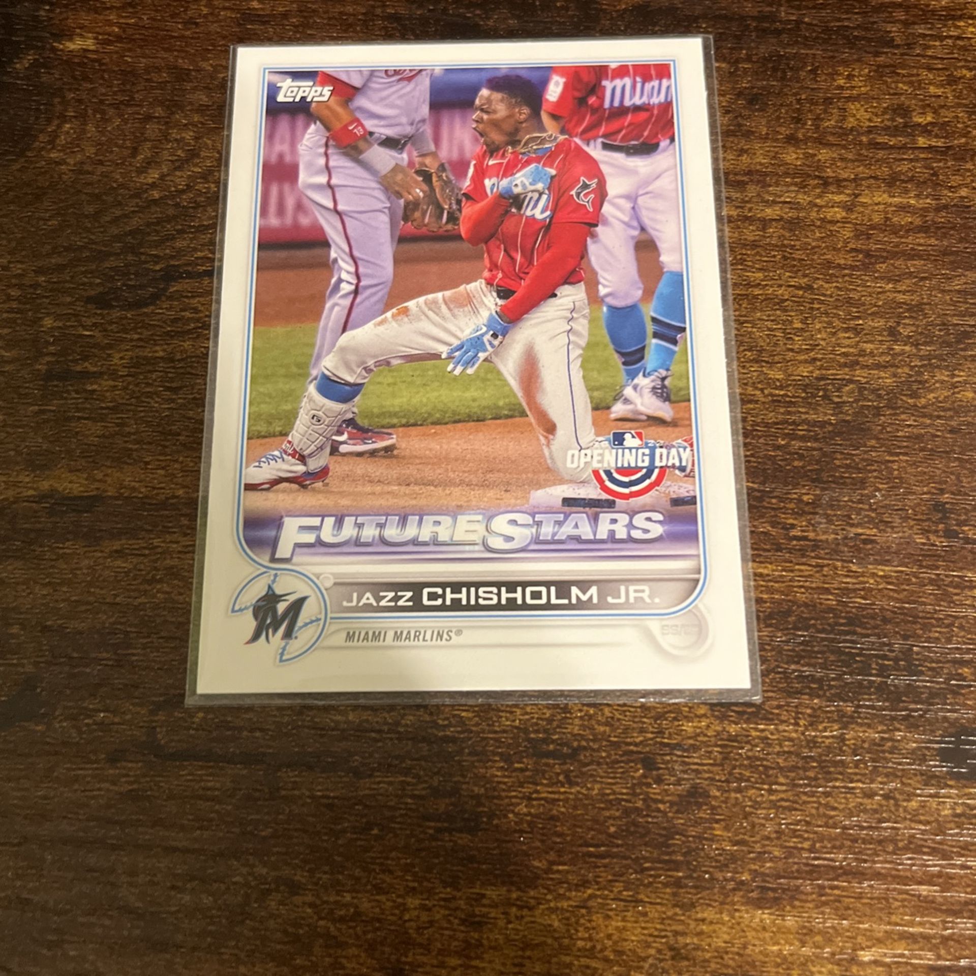 2022 Topps Opening Day Future Stars #62 Jazz Chisholm Jr