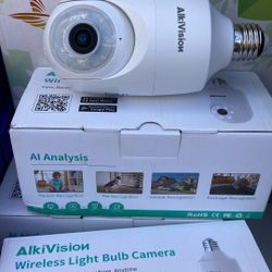 Alki Vision Wireless Bulb camera 