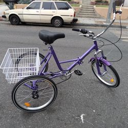 Adult 20" Folding Trike/Tricycle