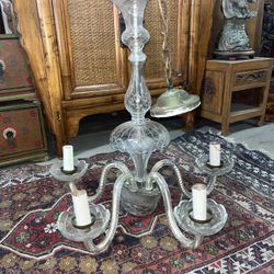 Vintage Crystal Chandelier