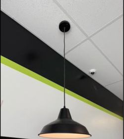 Hanging Pendant Light – black - New in Box – 2 available