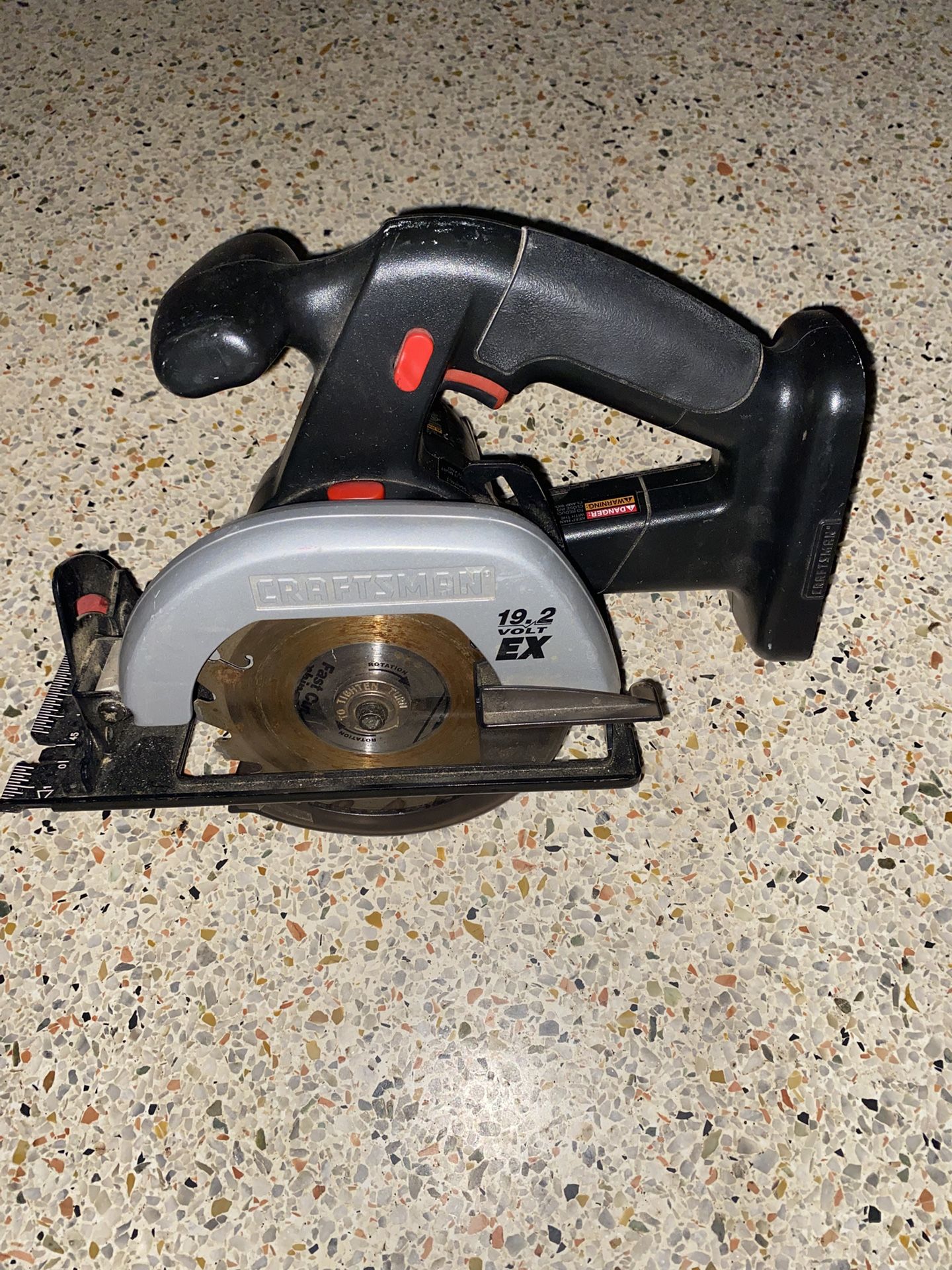 Craftsman EX 19.2V Cordless 5-1/2" Circular Trim Saw - Bare Tool