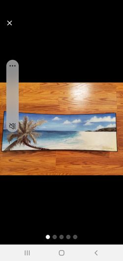 Curved Beach Picture