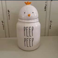 Rae Dunn Peep Peep Easter Canister 1️⃣2️⃣