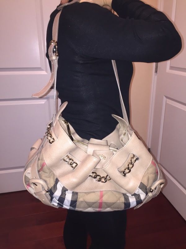 Authentic Burberry Designer Handbag 