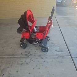 Joovy Red Double Stroller