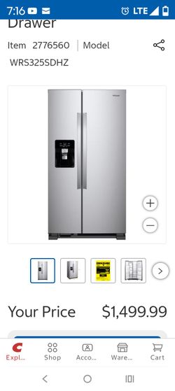 WHIRLPOOL REFRIGERATOR