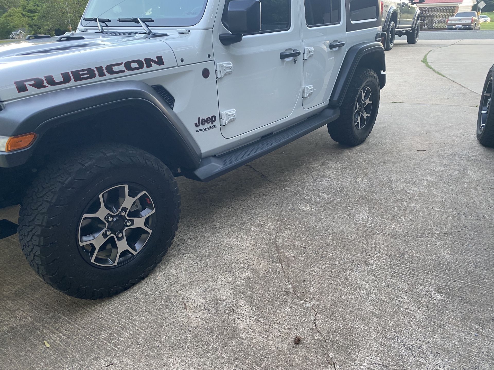 2018 Jeep Rubicon Shocks/Springs & Front Bumper