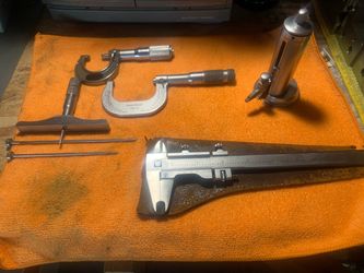 Machinist Measuring Tool Lot