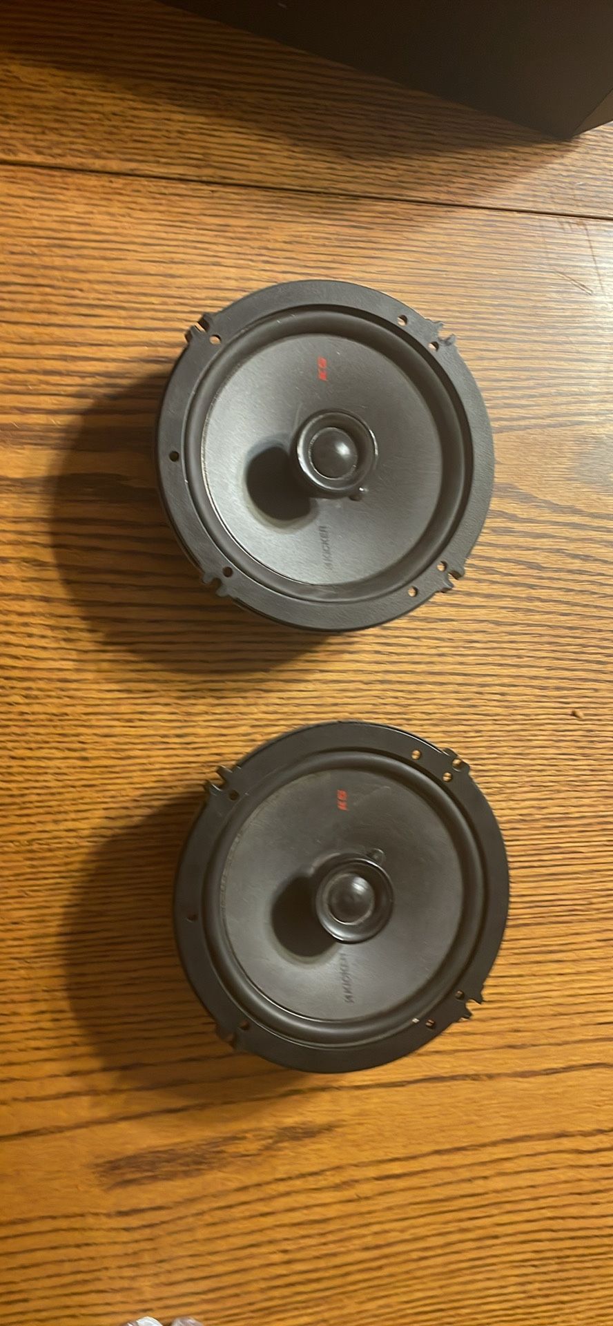 Pair Of Kicker KSC650 Door Card Speakers