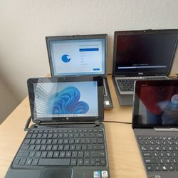 Lot Of 4 Laptops All Bootup Sell As Is 25/each Must  Take  All